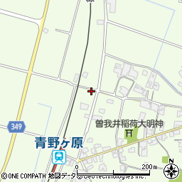 兵庫県小野市復井町351-1周辺の地図