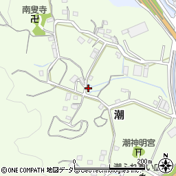 静岡県藤枝市潮509-1周辺の地図