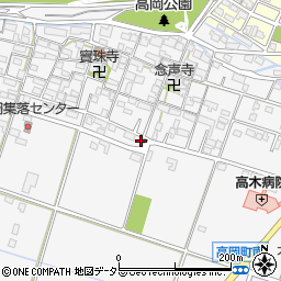三重県鈴鹿市高岡町572周辺の地図