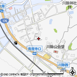 兵庫県三田市川除410周辺の地図