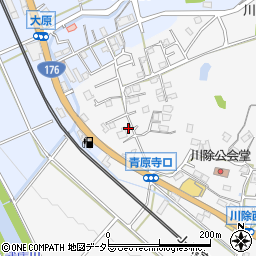 兵庫県三田市川除372周辺の地図