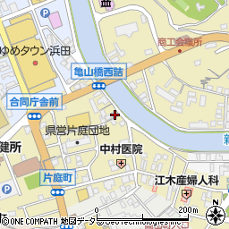 花坂造園周辺の地図