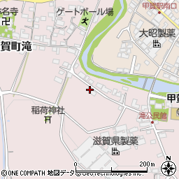 滋賀県甲賀市甲賀町滝949周辺の地図