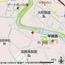 滋賀県甲賀市甲賀町滝939周辺の地図
