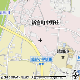 兵庫県たつの市新宮町中野庄173周辺の地図