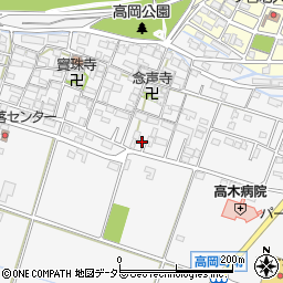 三重県鈴鹿市高岡町828周辺の地図