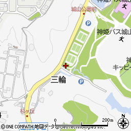 兵庫県三田市三輪373周辺の地図