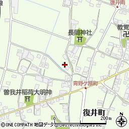 兵庫県小野市復井町603周辺の地図