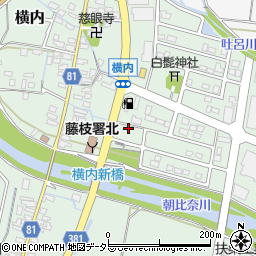 静岡県藤枝市横内2092周辺の地図
