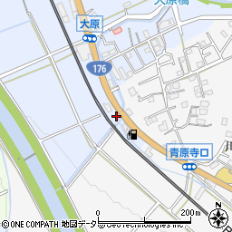 兵庫県三田市大原713周辺の地図