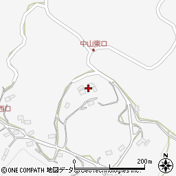岡山県赤磐市中山189周辺の地図