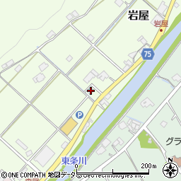 兵庫県加東市岩屋165-1周辺の地図