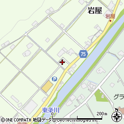 兵庫県加東市岩屋165-1周辺の地図