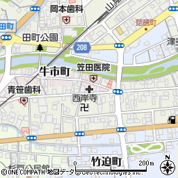 浜田朝日町郵便局周辺の地図