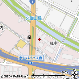 山川株式会社　本社周辺の地図