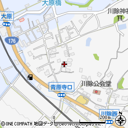 兵庫県三田市川除408周辺の地図