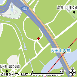 京滋バイパス周辺の地図
