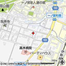 三重県鈴鹿市高岡町654周辺の地図