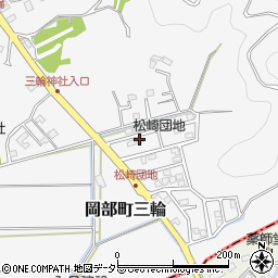 静岡県藤枝市岡部町三輪982-9周辺の地図