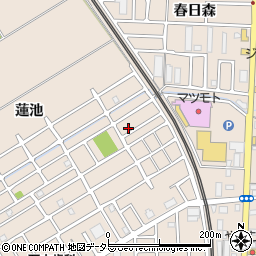 京都府宇治市小倉町蓮池127-11周辺の地図