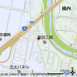 静岡県藤枝市横内1084周辺の地図