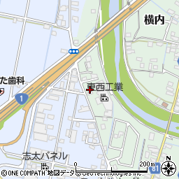 静岡県藤枝市横内1084-2周辺の地図