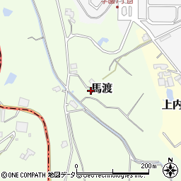 兵庫県三田市馬渡87周辺の地図