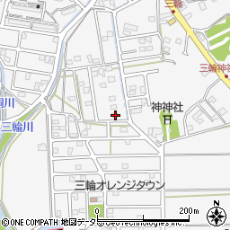 静岡県藤枝市岡部町三輪1510周辺の地図