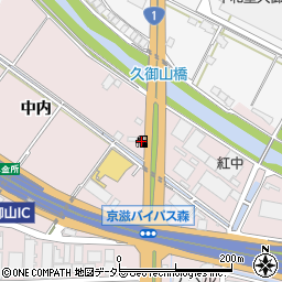 ＥＮＥＯＳ１号京都南ＳＳ周辺の地図