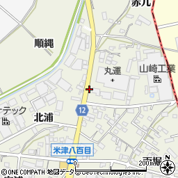 五郎田周辺の地図