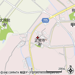滋賀県甲賀市甲賀町滝2131周辺の地図