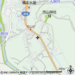 静岡県伊豆市市山664-10周辺の地図