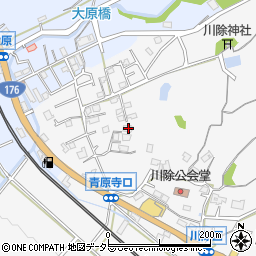 兵庫県三田市川除407周辺の地図