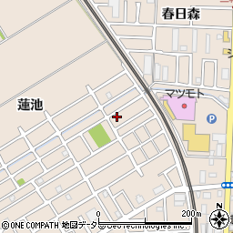 京都府宇治市小倉町蓮池127-6周辺の地図
