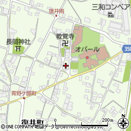 兵庫県小野市復井町707周辺の地図