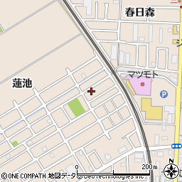 京都府宇治市小倉町蓮池127-7周辺の地図