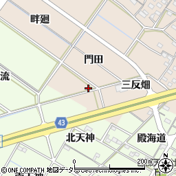 愛知県岡崎市国正町須成周辺の地図