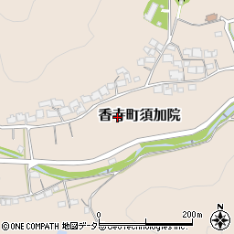 兵庫県姫路市香寺町須加院周辺の地図