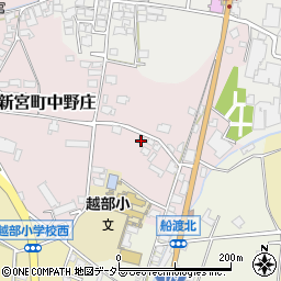 兵庫県たつの市新宮町中野庄208周辺の地図