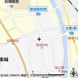 庄原市役所　三楽荘周辺の地図