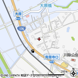 兵庫県三田市川除366周辺の地図