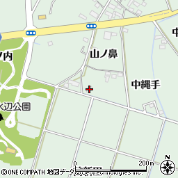 愛知県安城市東端町前新田47周辺の地図