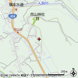 静岡県伊豆市市山746-1周辺の地図