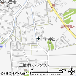 静岡県藤枝市岡部町三輪1352-5周辺の地図
