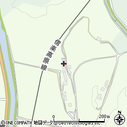 滋賀県甲賀市信楽町勅旨2317周辺の地図