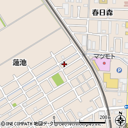 京都府宇治市小倉町蓮池127-1周辺の地図