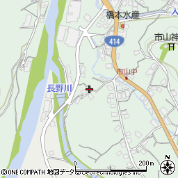 静岡県伊豆市市山592-1周辺の地図