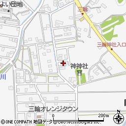 静岡県藤枝市岡部町三輪1352-6周辺の地図