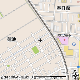 京都府宇治市小倉町蓮池127-2周辺の地図