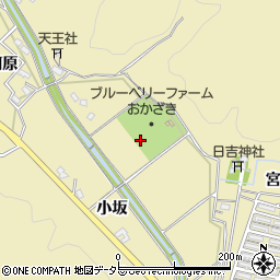 愛知県岡崎市桑谷町猿口周辺の地図